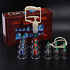 Manufactor Supplying vacuum Cupping device household thickening Glass Cupping device wholesale supply 12 Head cupping device Manufactor Supplying vacuum Cupping device household thickening Glass Cupping device wholesale supply 12 Head cupping device