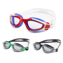 新款捷佳游泳眼镜平光男女大框泳镜 速卖通批发现货防水防雾泳镜