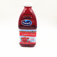 美国原装进口优鲜沛蔓越莓果汁饮料经典原味1500mL Ocean Spray