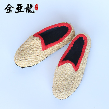 出口手工编织草鞋 花园草鞋 简约舒适 任意编制大小号 金亚龙工艺