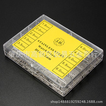 Eyeglass Screws Nut 不锈钢眼镜螺丝螺母维修工具套装1000Pcs