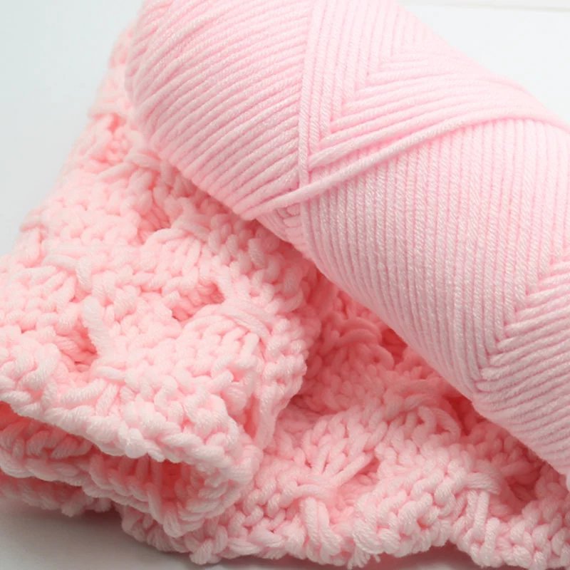 Lover Woven Yarn 8-Strand Scarf Thread Milk Cotton Baby Thread Knitting Needle Thread Medium Thread Worsted Threads One Piece Dropshipping