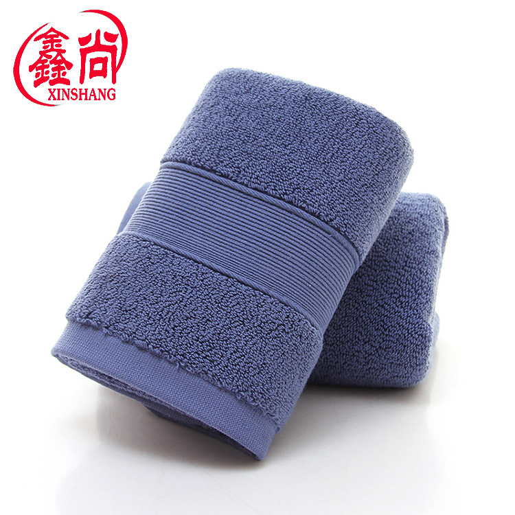 Towel Cotton Wholesale 130G Plain Color Absorbent Face Washing Towel Beauty Hotel Pure Cotton Present Towel Embroidery Logo