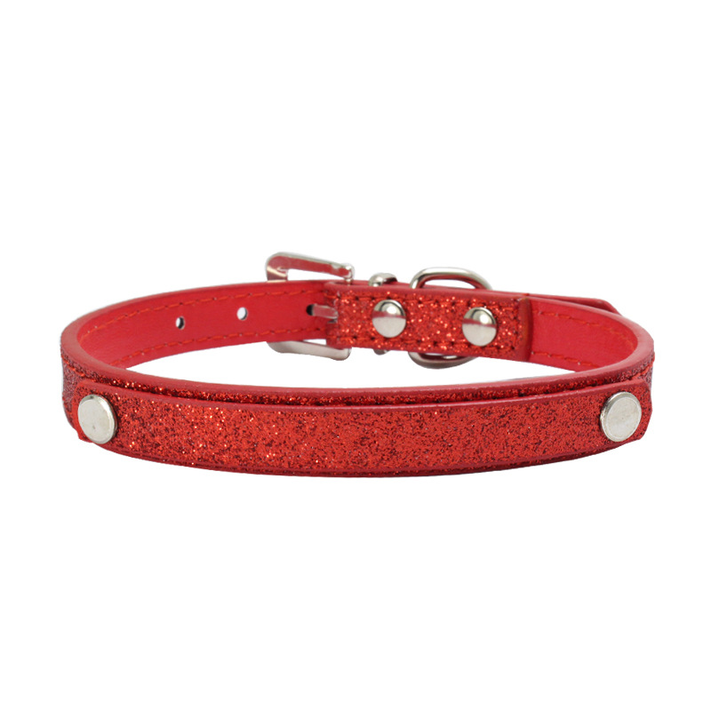 Berry DIY Letter Dog Name Pet Collar Wear Ornament Dog Collar Pu Dog Leash Dog Supplies Factory Direct Sales
