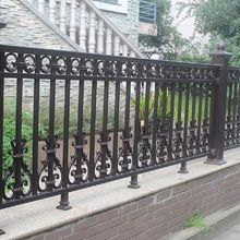 铝艺护栏 供应别墅庭院锌钢栅栏 小区花园铁艺围墙栅栏 阳台护栏
