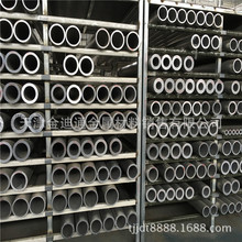 6063 6061国标空心铝管挤压氧化支持来图做表面处理