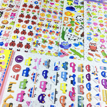 厂家直供儿童贴纸韩版卡通泡泡贴幼儿园奖励卡通贴画早教认知