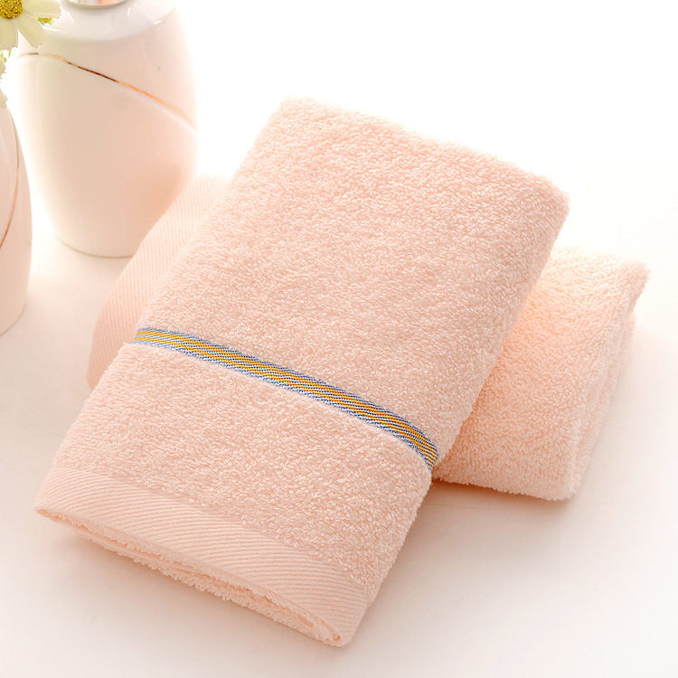 Wholesale Beijing Towel Factory Direct Sales Cotton Towel Plain Face Cloth Face Towel Adult Towel Household