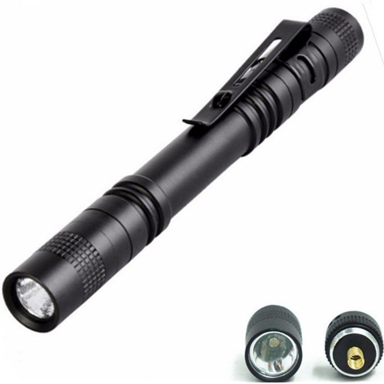 热销LED便携迷你小手电筒 AA干电池强光电筒 医疗笔形灯 户外照明