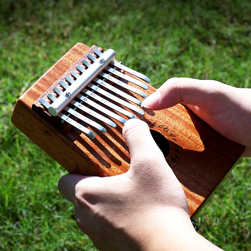 壁虎gecko拇指琴17音卡林巴正品10音手指姆钢琴便携式乐器