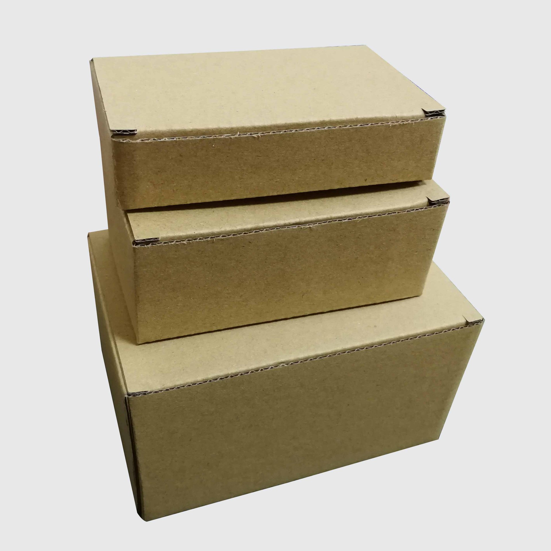 牛皮纸盒空白瓦楞盒定 做特硬三层物流快递飞机盒小盒子包装盒