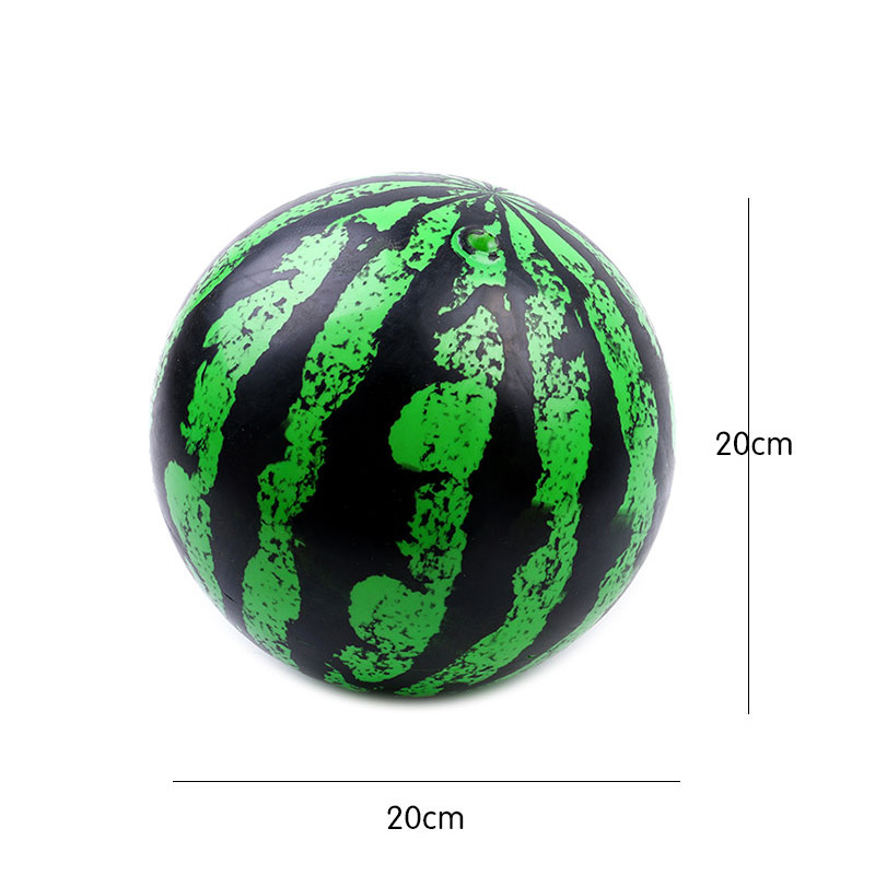 Factory Direct Supply Beach Toy Ball Thicker Inflatable Pat Ball Kindergarten Children's Ball Inflatable Cartoon Toy Ball