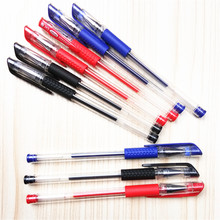 /中性笔/水性笔水笔批发 黑红蓝三色0.5签字笔 笔芯