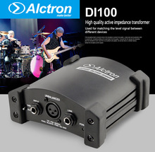 Alctron/爱克创 DI100有源DI盒 DIRECT BOX 阻抗变换DI BOX