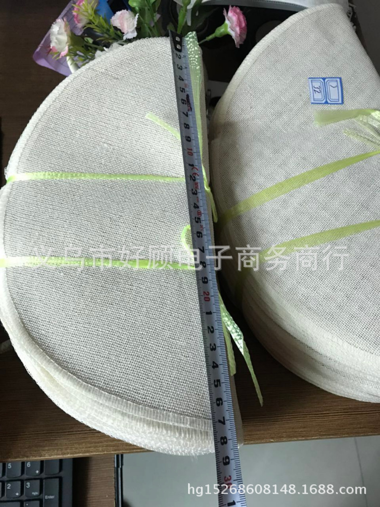 Material Pure Cotton Steamer Cloth Stall Household Non-Stick round Food Grade Steamer Cloth Yiwu Steamer Mat Wholesale Free Shipping