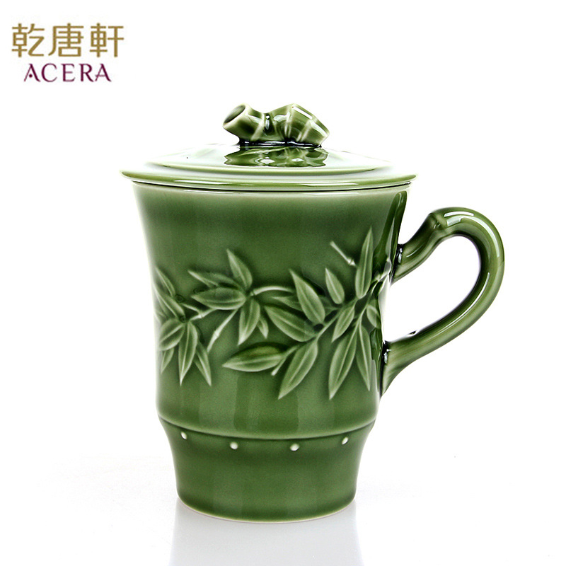 乾唐轩活瓷竹节办公礼品杯批发会议活动促销礼品客户伴手礼-阿里巴巴