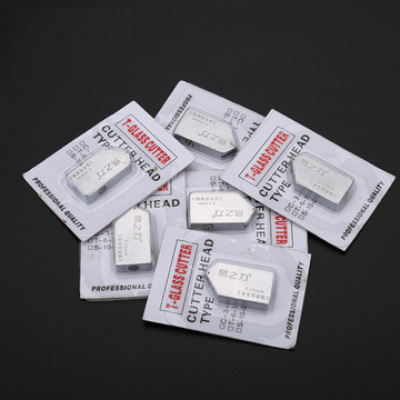 玻璃刀头 金刚石割 切划厚玻璃滚轮式多功能滚刀刮瓷砖推刀刀头