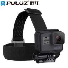 PULUZ胖牛 运动相机头带适用Gopro大疆三条胶A款头带固定防滑头戴