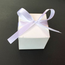 欧式糖果盒 复古牛皮纸喜糖盒子白色5X5X5方盒包装点心盒diy盒子
