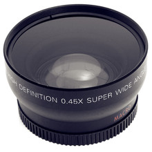 52MM 0.45x 广角+微距二合一附加镜头 适用于尼康 佳能 镜头