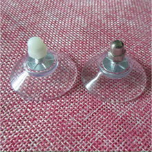 PVC 透明的玻璃强力吸盘可家用浴室用30mm带塑料或金属螺帽吸盘