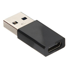 Type-C转接头 TC母转A公USB3.0公 铝壳PD转接头充电数据otg转接头