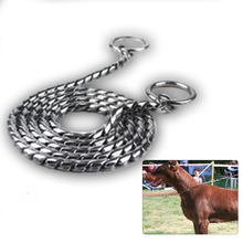 宠物铜制蛇链训练项圈比赛狗链犬p链狗颈圈项链拉绳脖圈赛级链