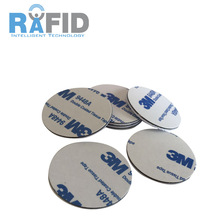 RFID钱币卡直径13MMPVC钱币卡RF08智能卡圆形标签异形卡  耐高温