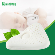 厂家直供泰国天然乳胶枕0-3岁婴儿定型枕儿童宝宝乳胶枕头可代发