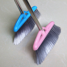 艺净扫把单个不锈钢杆软毛扫帚家用加长不沾头发笤帚批发厂家直销