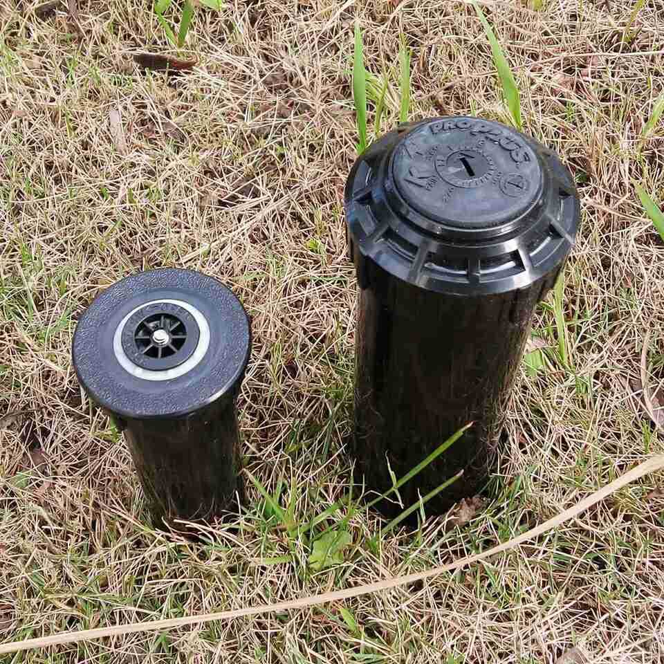 4分6分地埋式伸缩喷头 园艺草坪喷灌喷头自动摇臂升降式旋转喷