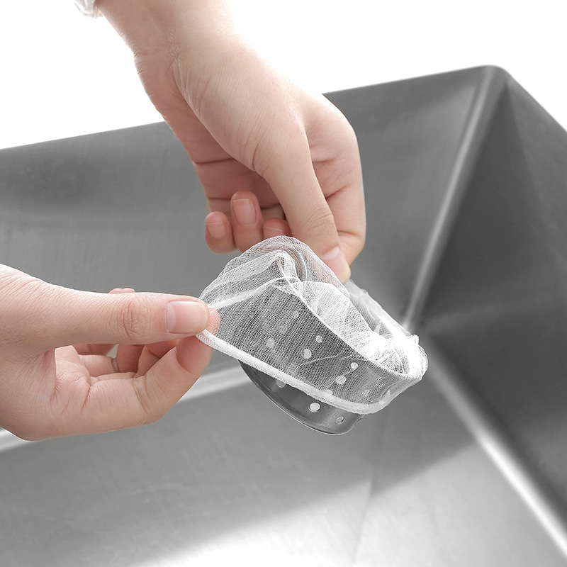 Disposable Kitchen Sink Garbage Filter Net Sewer Pool Scullery Floor Drain Strainer Washing Basin Leftovers Pool