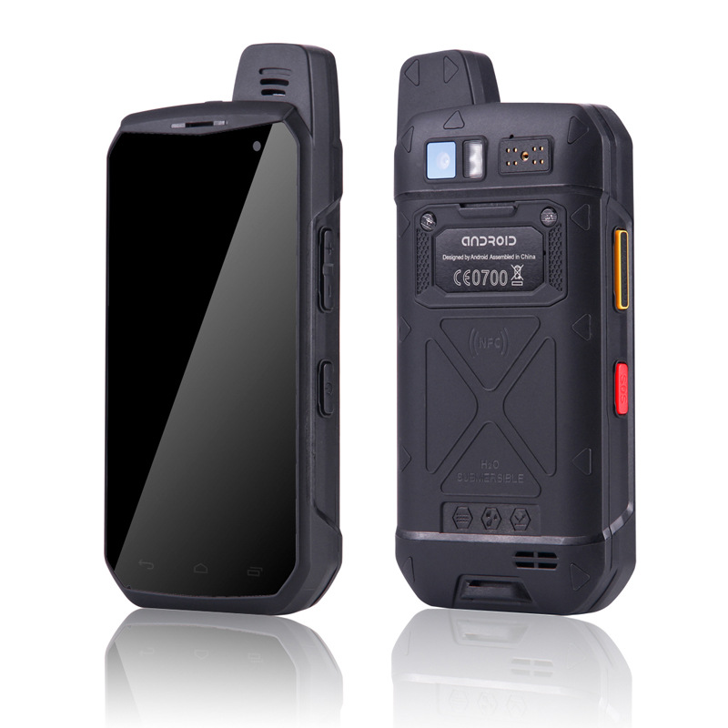 B6000户外三防水防尘防摔防爆对讲手机IP68智能本安化工石油库NFC