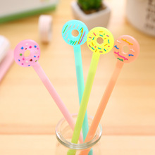 高思文具韩国创意棒棒糖甜甜圈糖果中性笔学生水笔文具厂家直销