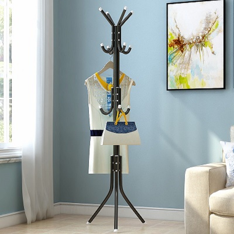 Shopkeeper Recommended Floor Hanger Simple Hanger Floor Hanger Iron Thickened Clothes Rack Modern Simple Coat Rack