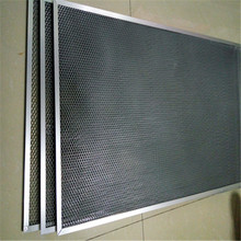 六角形铝蜂窝光触媒催化网空调 空气净化器搭配用光触媒净化滤网