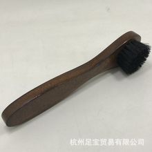 长柄猪毛鞋刷 不脏手 不伤皮磨砂皮绒面翻毛皮去灰 上油 抛光