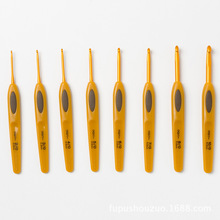 日本钩针Clover编织工具可乐金色经典钩针43-606单根编织毛线工具