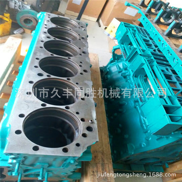 volvo沃尔沃ec700blc ec750dl ec950e d16e发动机缸体 挖掘机配件