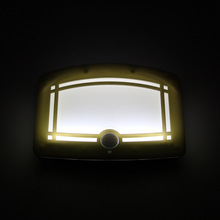 跨境创意小夜灯led人体光控感应床头灯卧室橱柜厕所走廊起夜灯