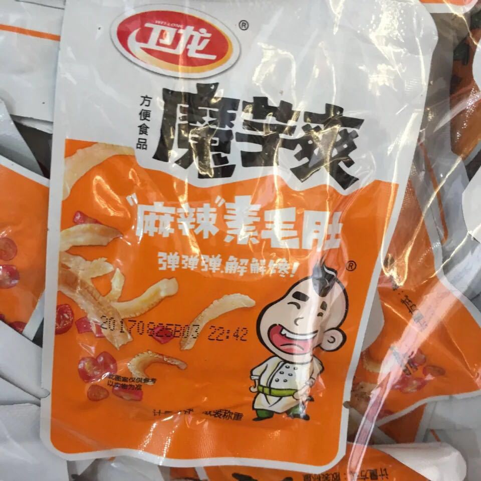 卫龙魔芋爽麻辣酸辣香辣素毛肚素食豆制品辣条-阿里巴巴