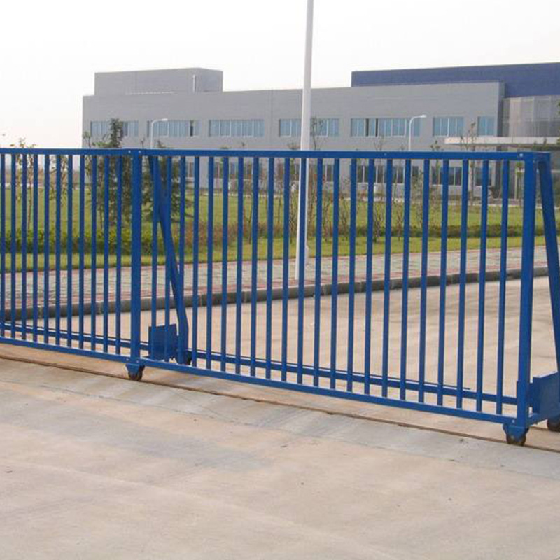 电动推拉大铁门