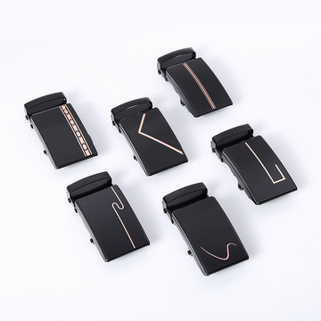 男士休闲皮带扣 商务休闲裤配件自动扣 多款贴皮腰带扣头裤带批发