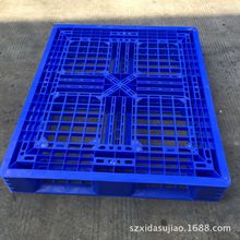 厂家批发PE田字型1.1*1.1米仓库出口 塑料托盘 塑胶栈板