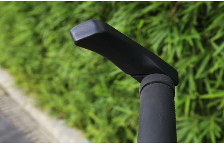 加大长铝合金自行车副把 山地车副把手直副付把牛角羊角把套配件