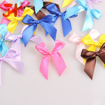 锦辉批发礼品礼盒包装装饰手打蝴蝶结  2cm丝带缎带蝴蝶结