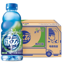 脉动(Mizone) 青柠口味400ML*15瓶迷你便携小瓶饮料 批发包邮