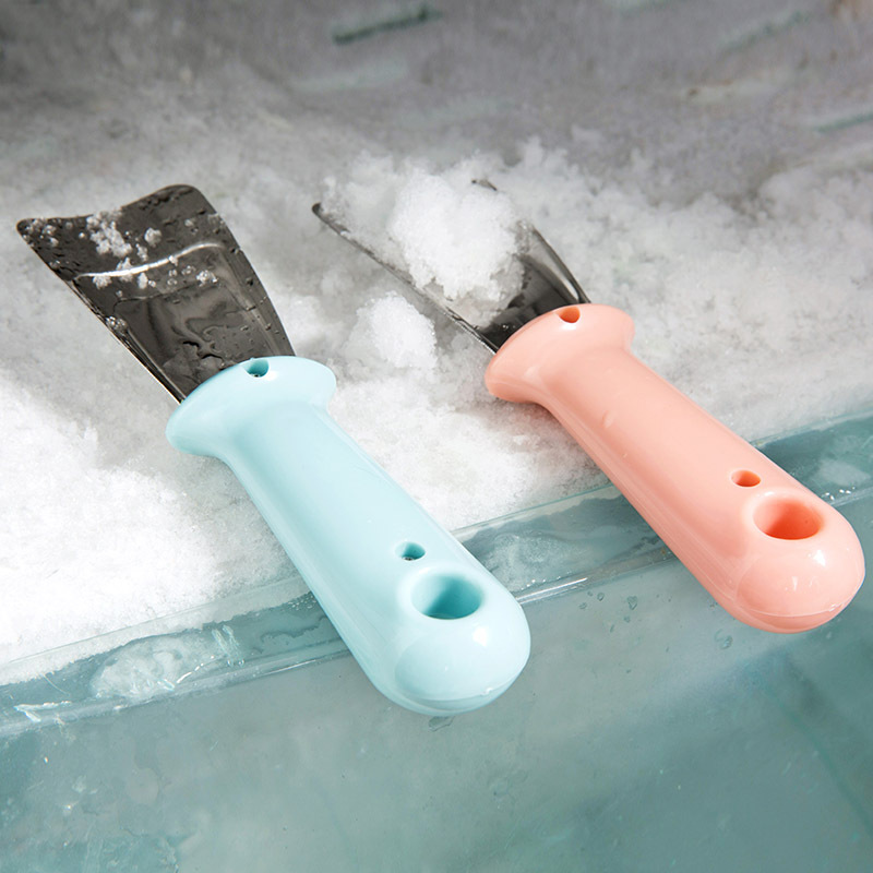 Household Stainless Steel Deicer Refrigerator Icing Spatula Household Cleaning Gadget Ice Shovel Frost Removal Shovel Ice Shovel