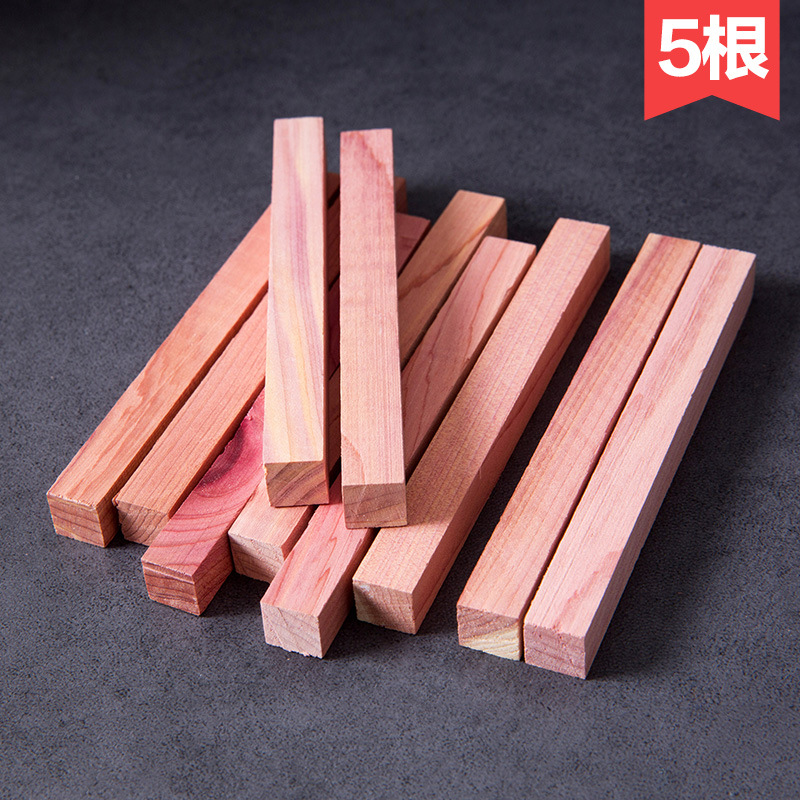 衣柜防虫除味雪松木驱虫防蛀衣物蟑螂香樟木条 30g