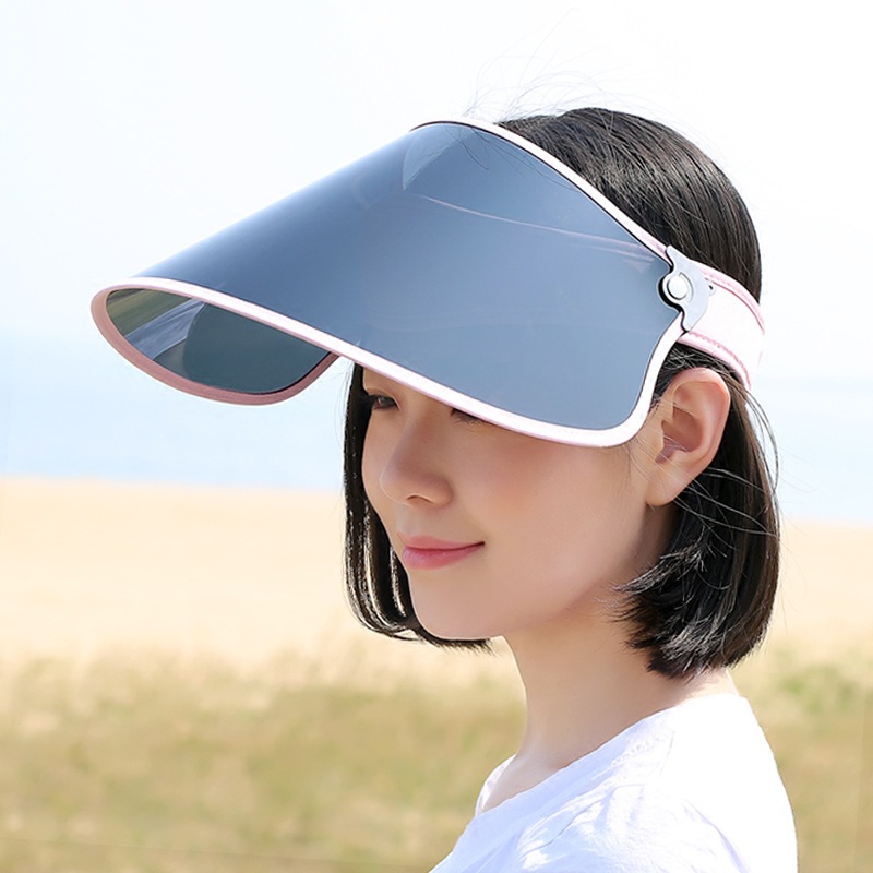 Electric Car Sun Hat Female Sun Protection Uv Protection Outdoor Travel Fashion Topless Hat Lengthened Brim Face Cover Eye Protection Hat